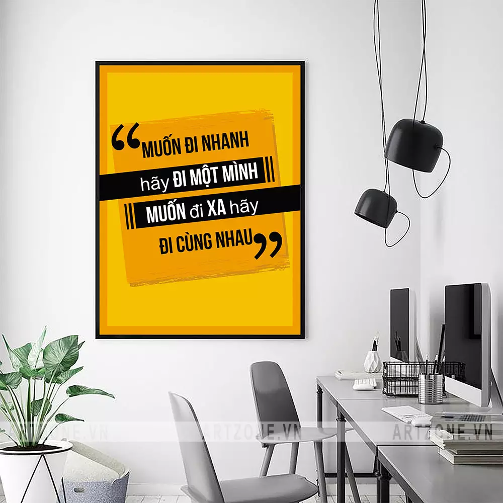 Bố trí tranh treo tường văn phòng theo phong thủy