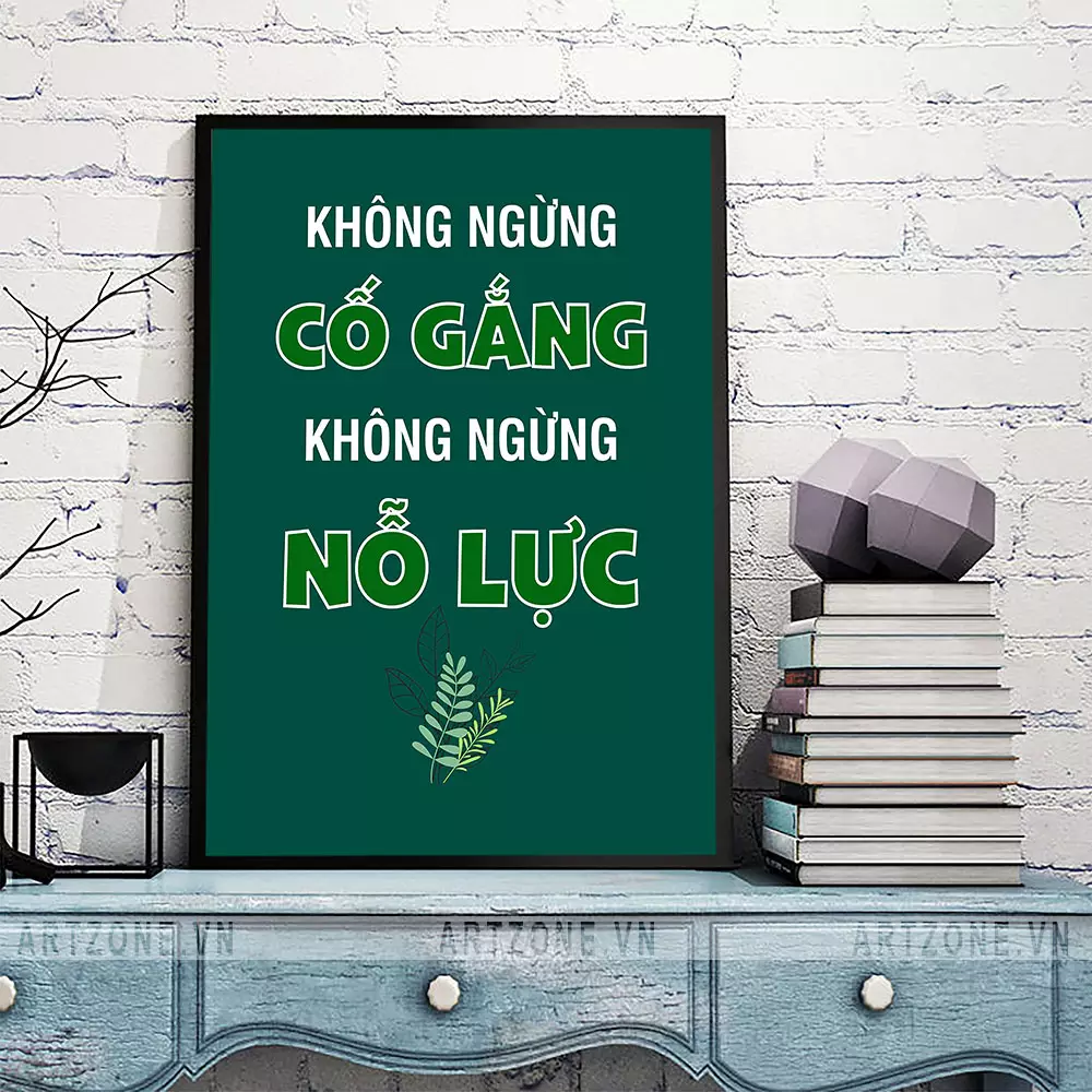 Lợi ích khi sử dụng tranh slogan tạo động lực trong văn phòng