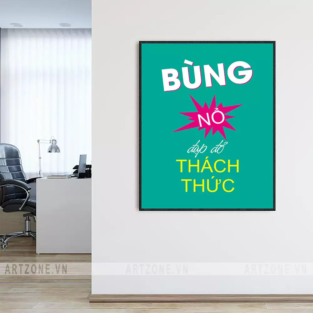 Tranh Bùng nổ đạp đổ thách thức - Ưu đãi đặc biệt