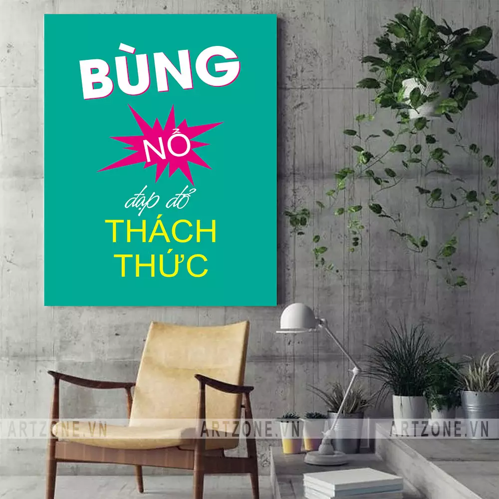 Lợi ích của việc trang trí văn phòng bằng tranh tạo động lực