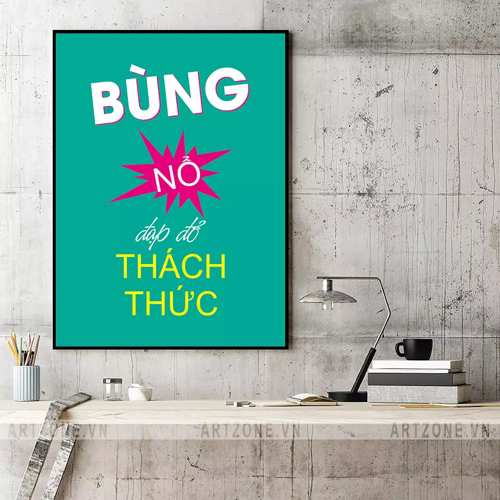 Ứng dụng tranh Bùng nổ đạp đổ thách thức trong văn phòng