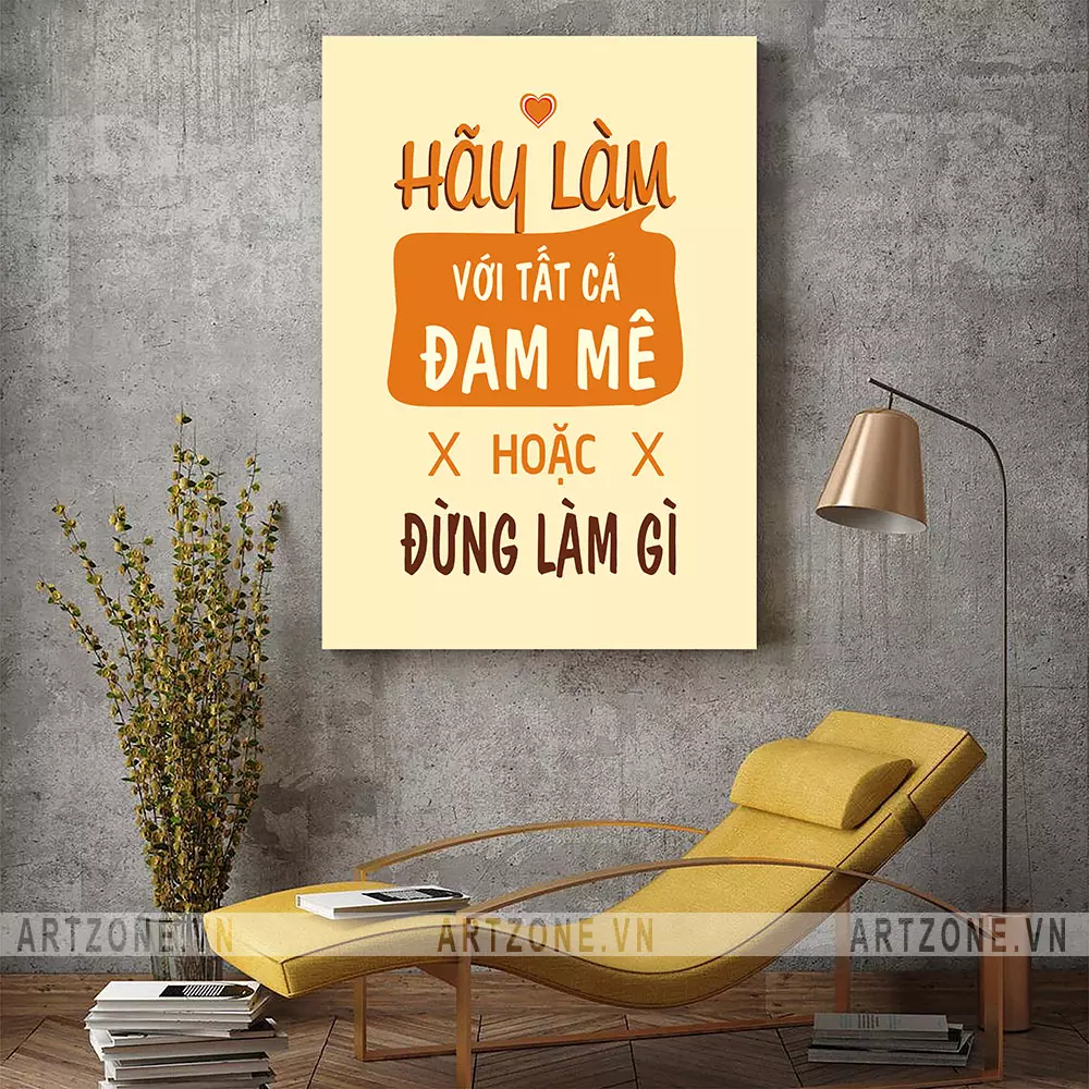 Tranh slogan truyền cảm hứng cho văn phòng