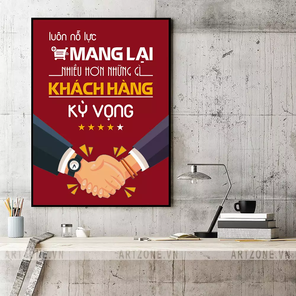 Hãy lựa chọn tranh động lực để tạo động lực làm việc