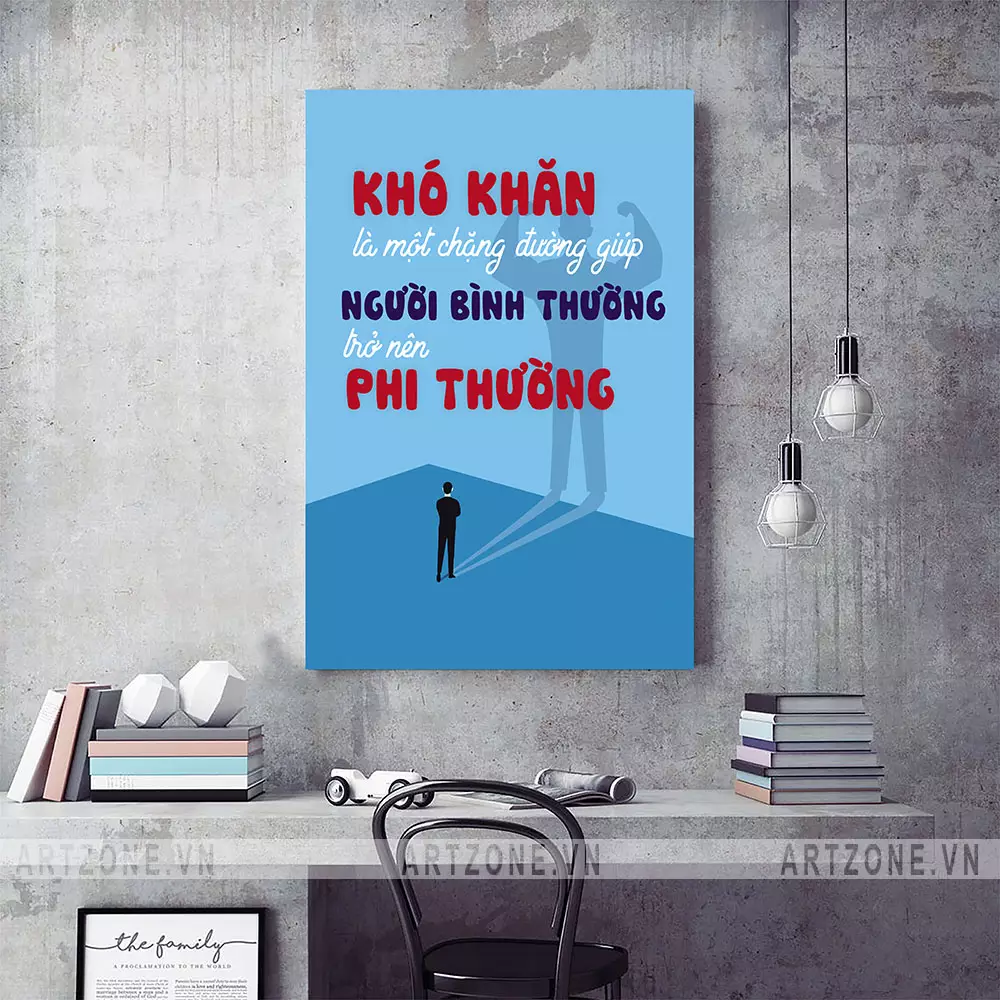 Tranh động lực cho không gian làm việc chuyên nghiệp