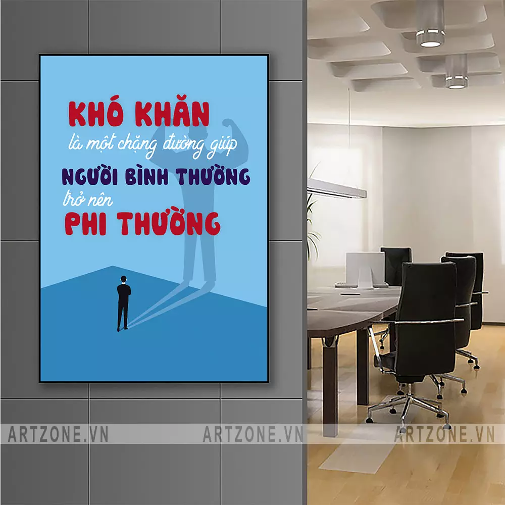 Sắp xếp tranh treo tường hợp lý