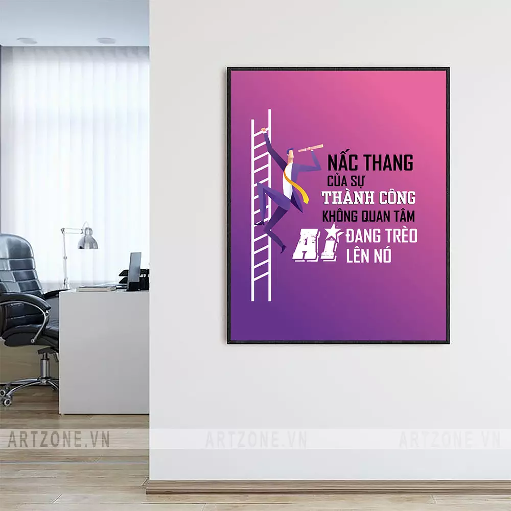 Tranh tạo động lực văn phòng làm việc