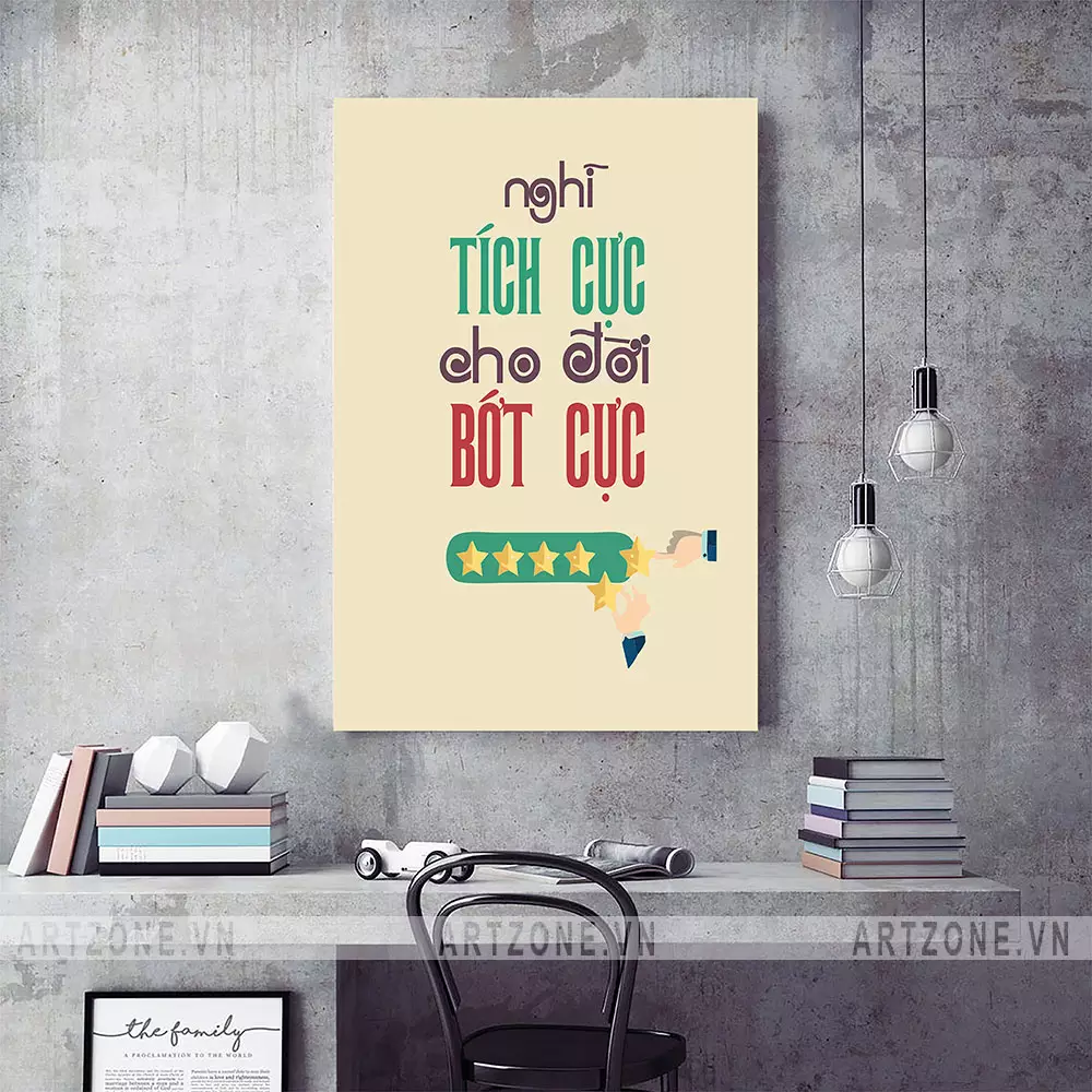Tranh treo tường tạo động lực làm việc hiệu quả