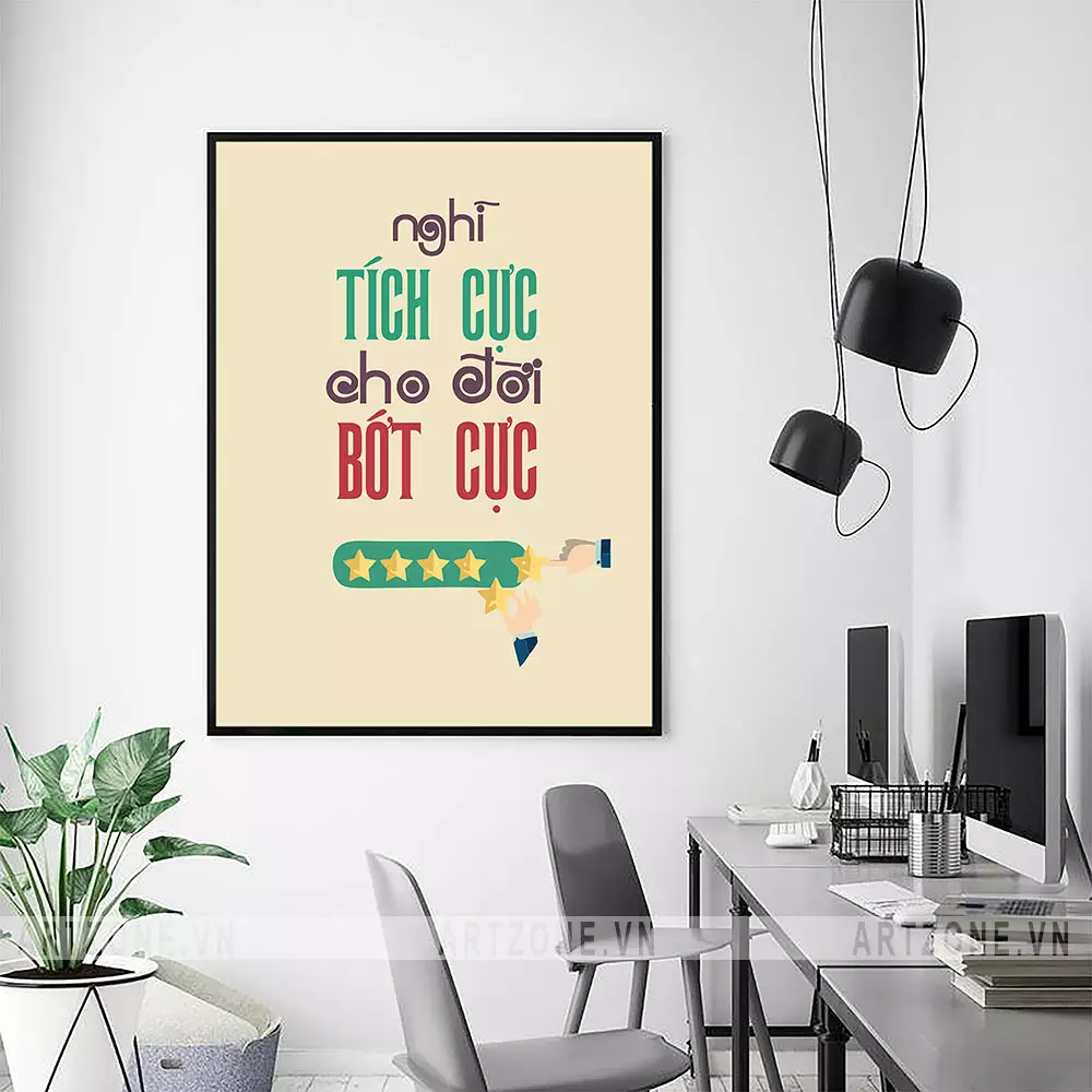Chi tiết tranh AZ1-0572 với thiết kế hiện đại và thông điệp ý nghĩa