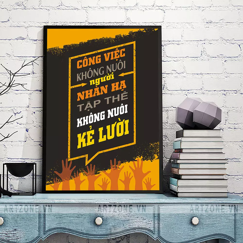 Tranh treo tường tạo động lực cho nhân viên
