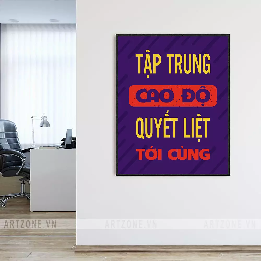 Tranh tạo động lực cho văn phòng làm việc chuyên nghiệp