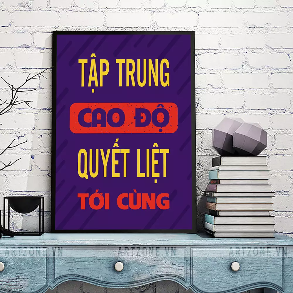 Tranh treo văn phòng tạo điểm nhấn cho không gian
