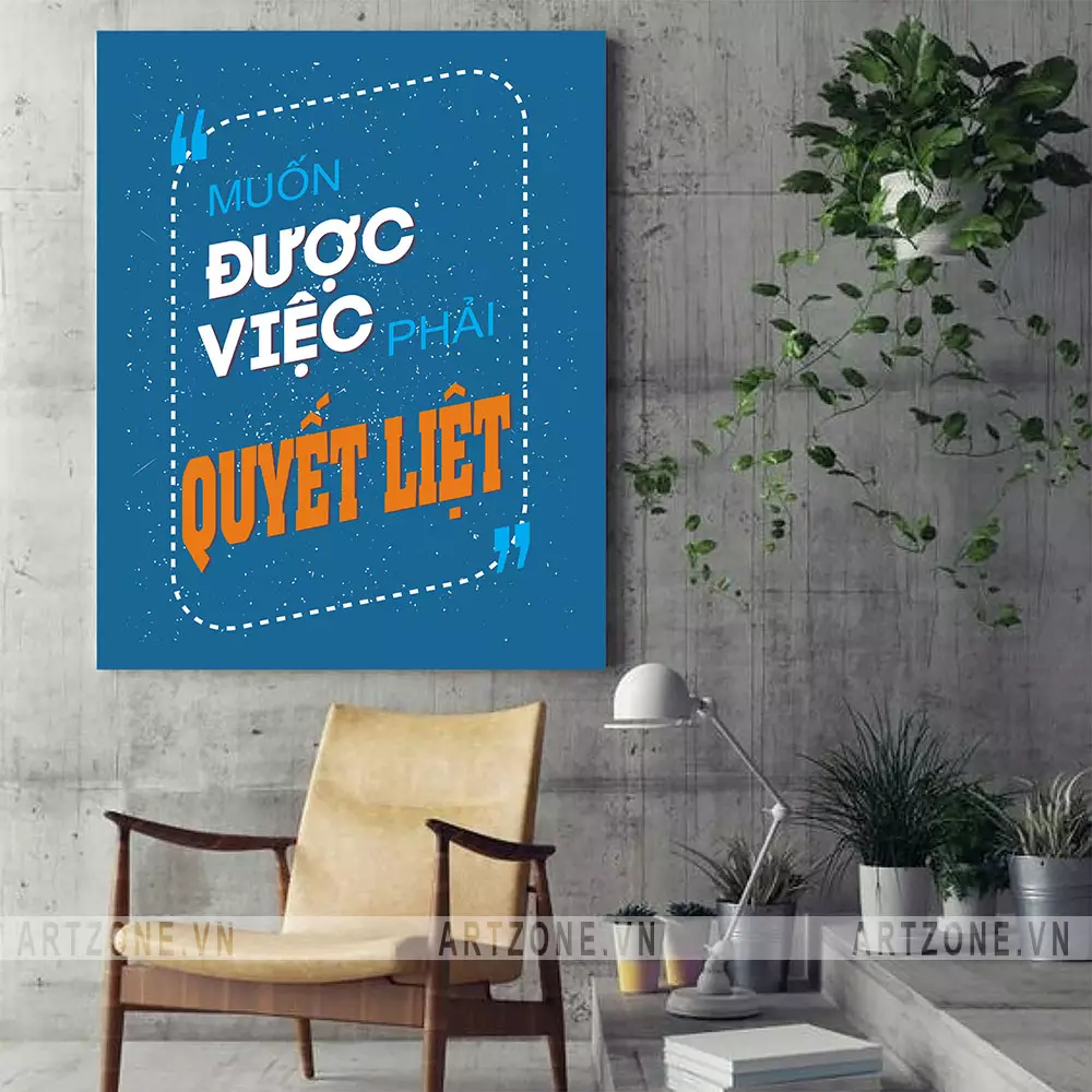 Tranh động lực thúc đẩy tinh thần làm việc