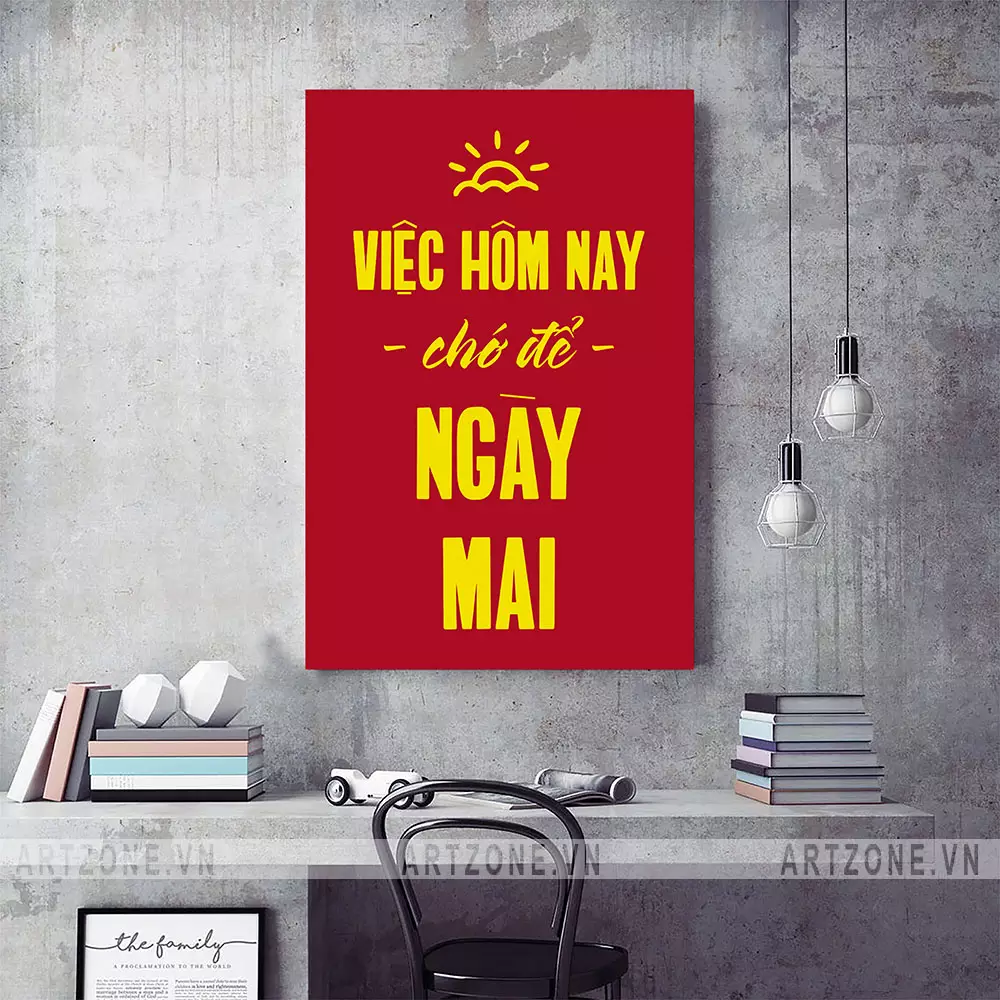 Tranh động lực cho không gian làm việc sáng tạo