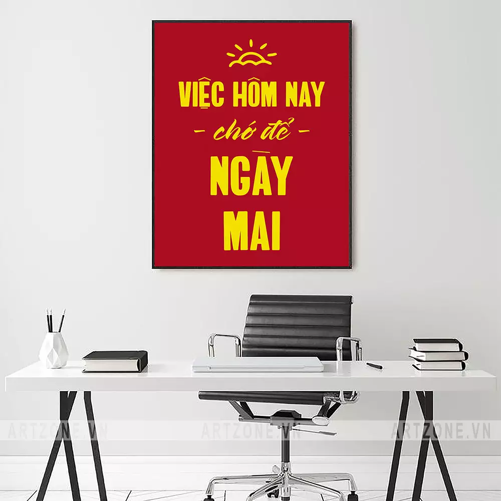 Tranh động lực phù hợp với nhiều phong cách