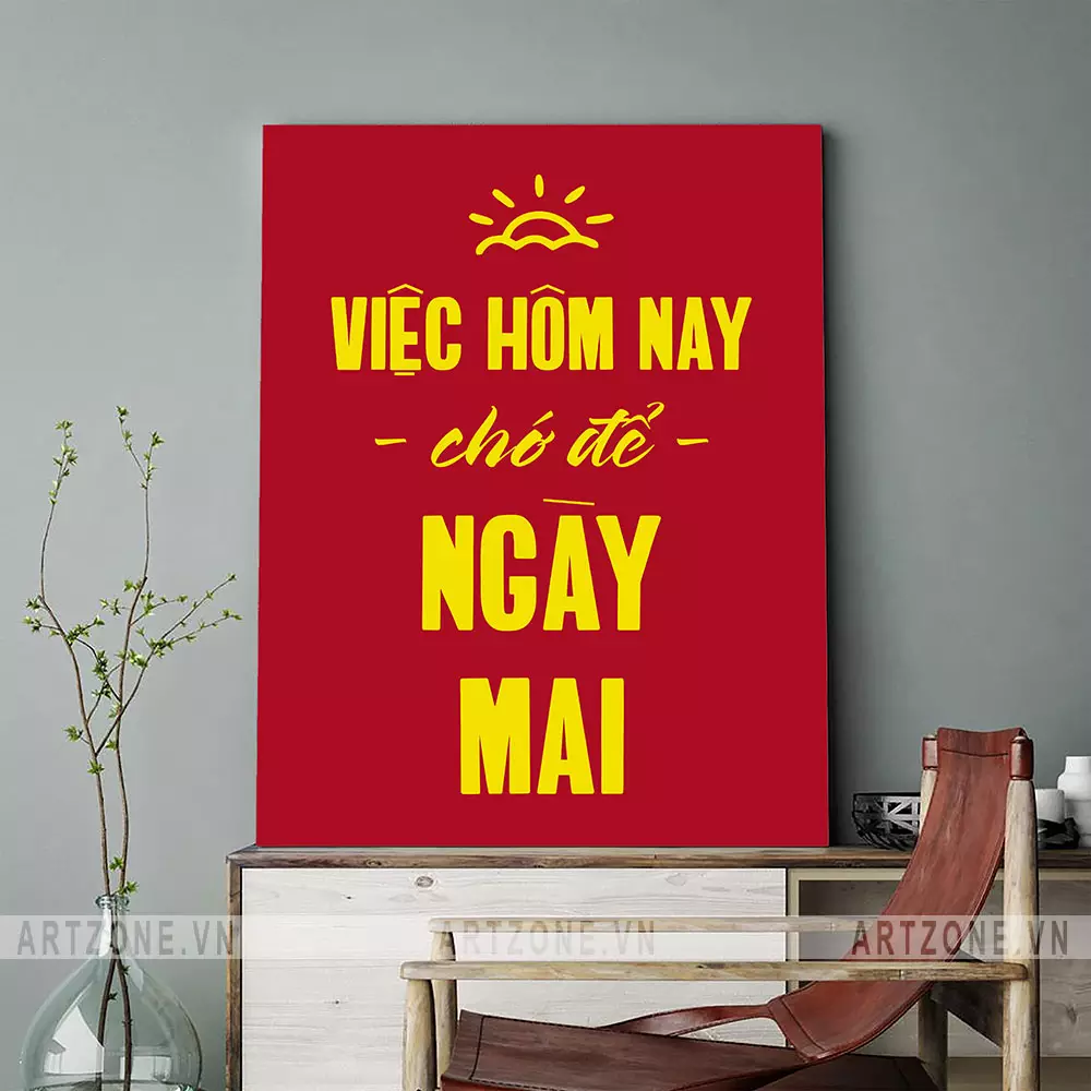 Màu sắc và chủ đề tranh phù hợp với văn phòng