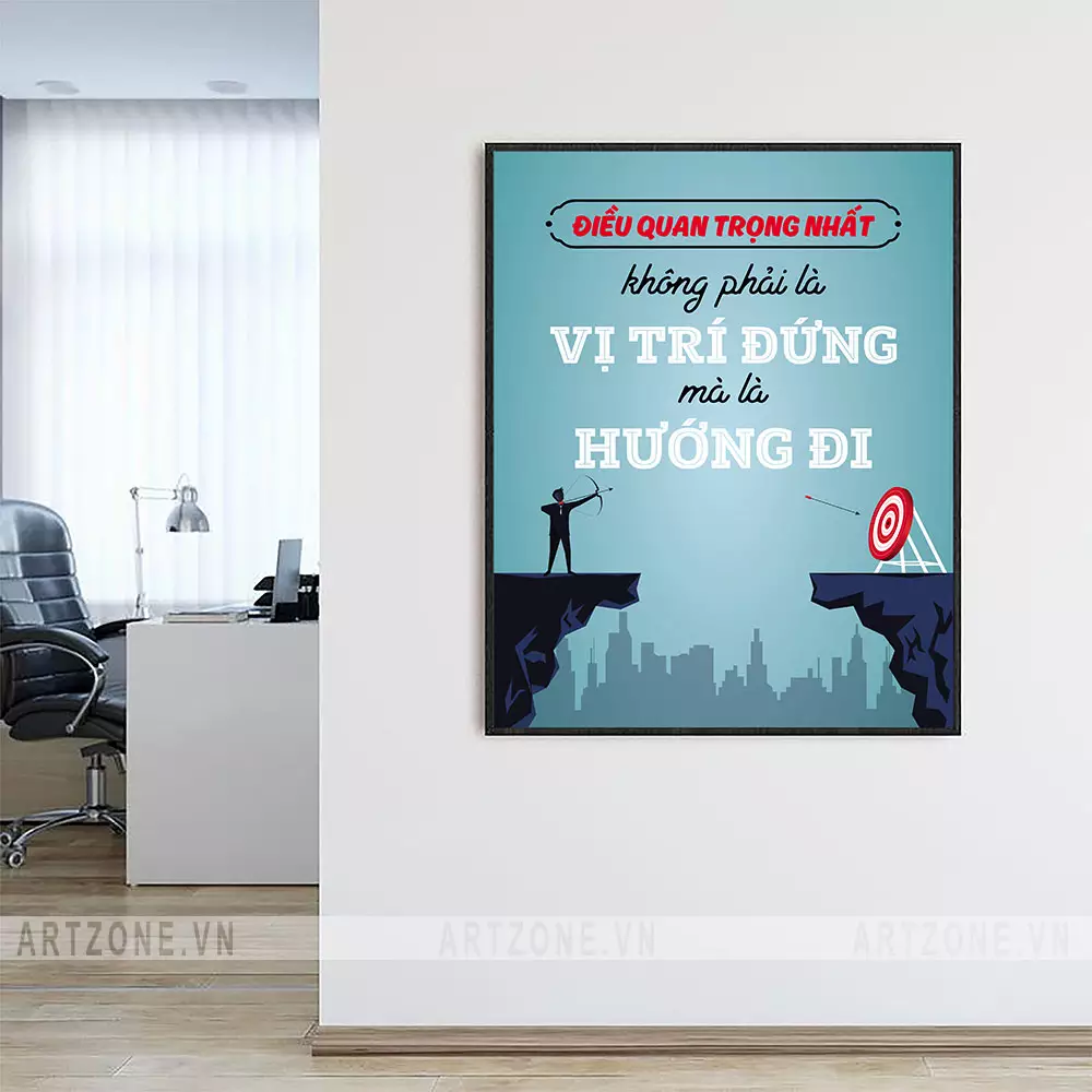 Tranh trang trí văn phòng đẹp nhất