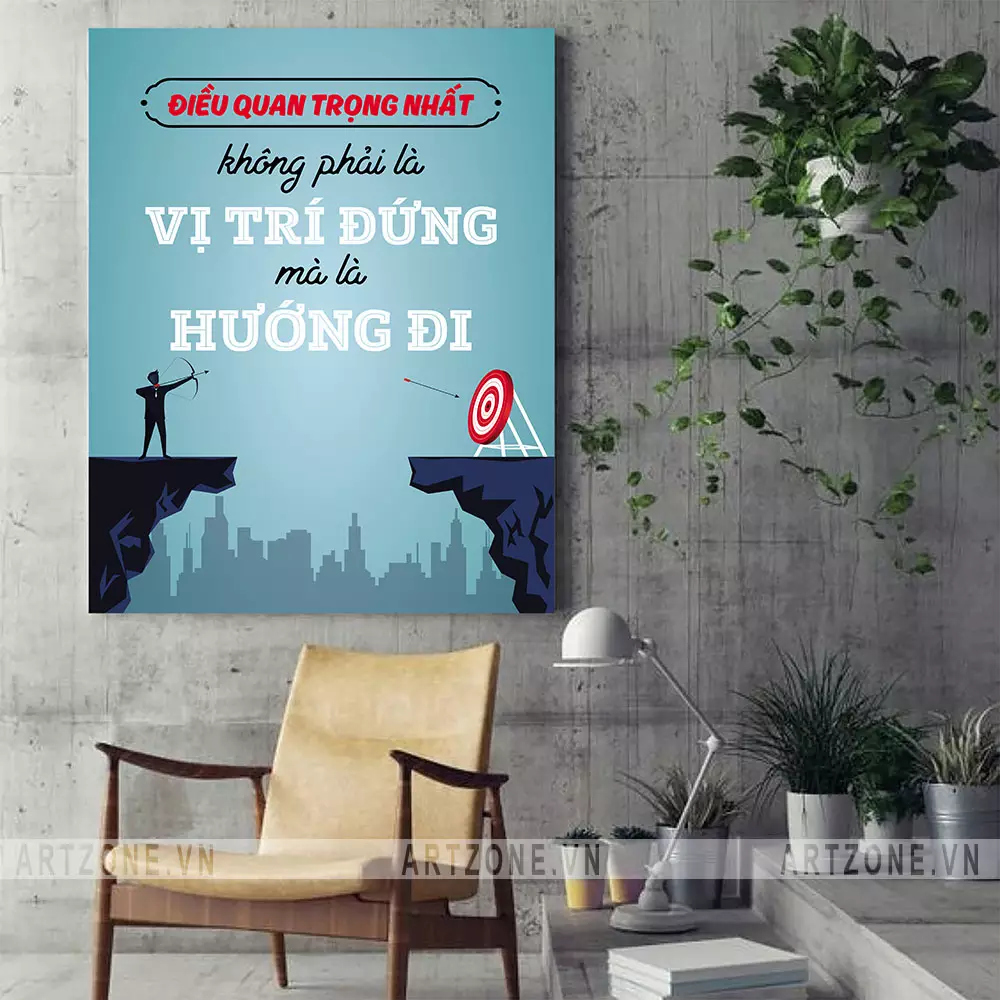 Tranh trang trí văn phòng hiện đại