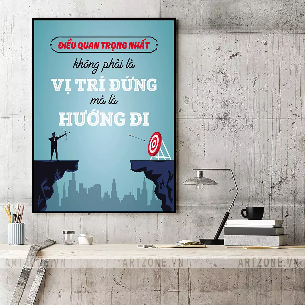 Tranh trang trí văn phòng cao cấp