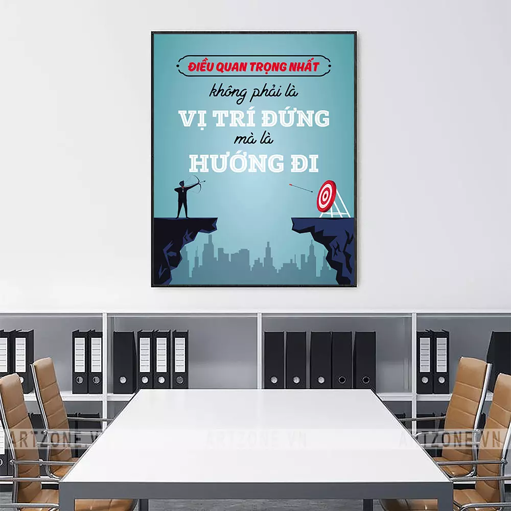 Tranh trang trí văn phòng làm việc