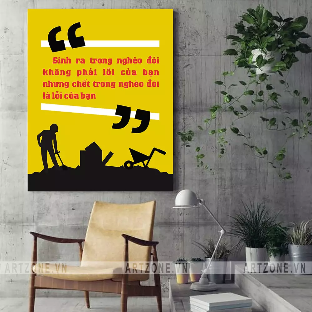 Tranh động lực văn phòng tạo động lực làm việc