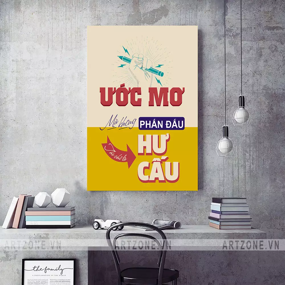 Tranh tạo động lực làm việc - AZ1-0381
