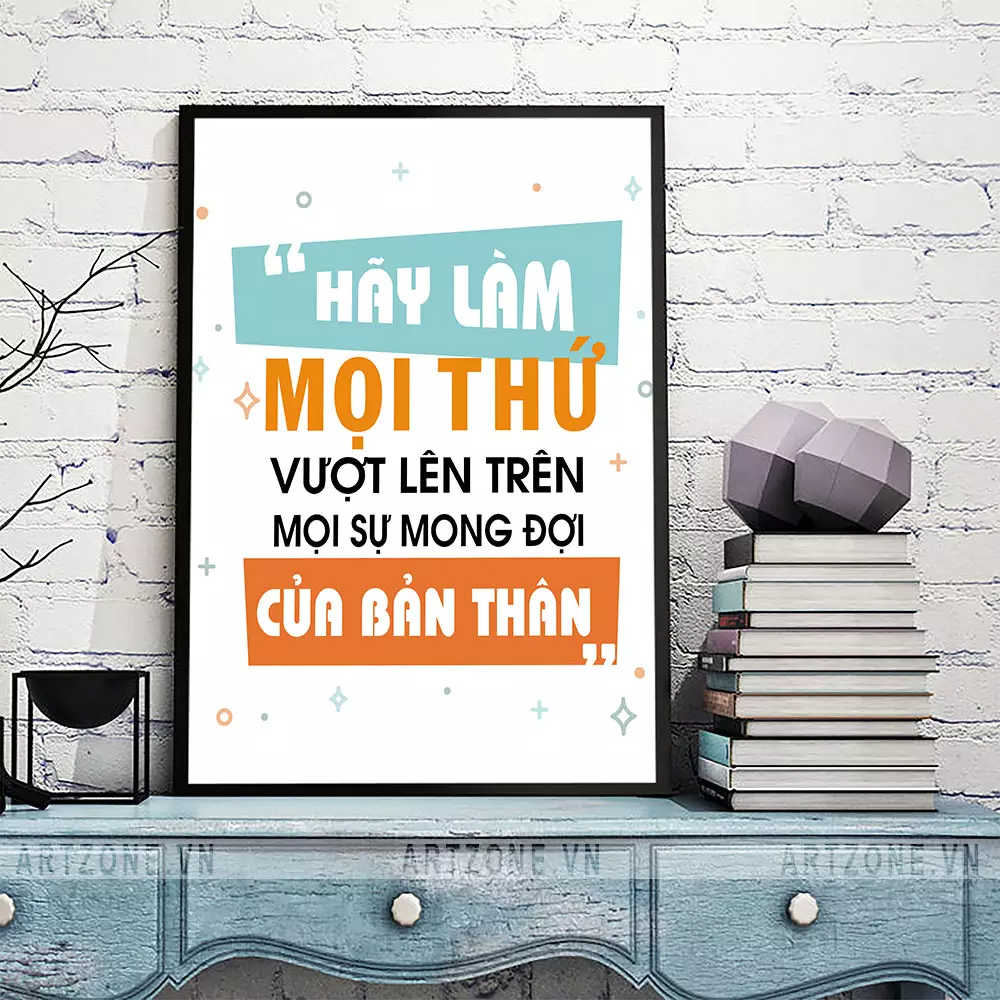 Tranh tạo động lực làm việc, gắn kết tinh thần đồng đội