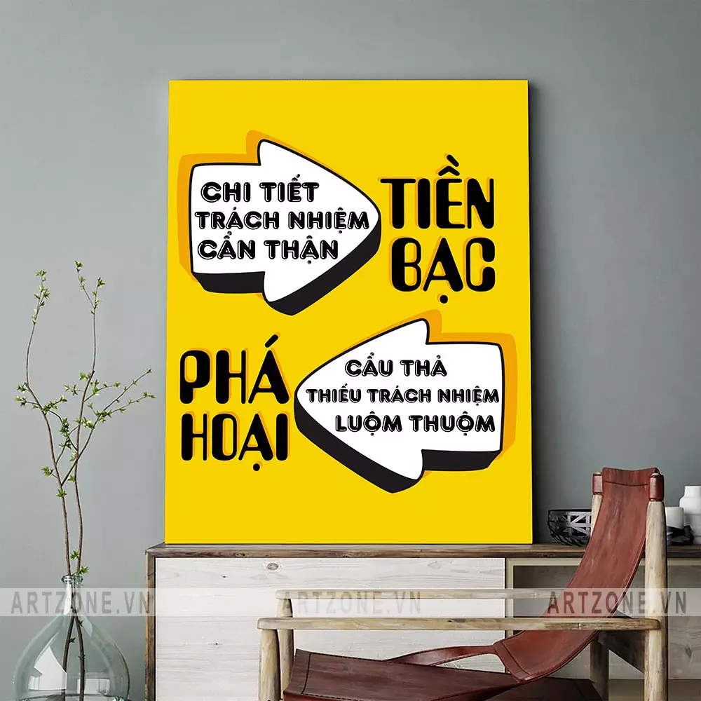 Mua tranh slogan treo tường văn phòng ở đâu