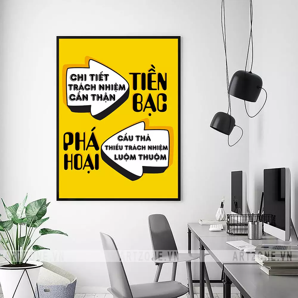 Tranh tạo động lực trong công việc