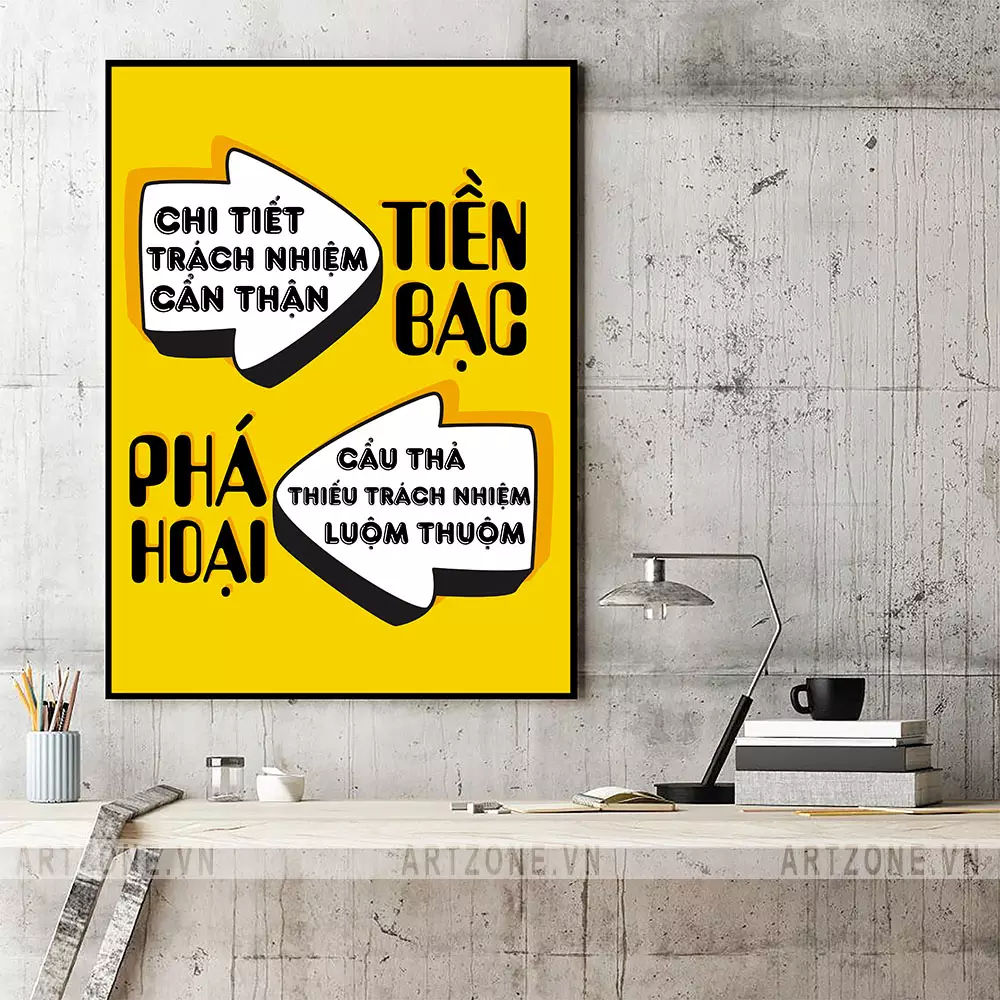Tranh trang trí không gian làm việc chuyên nghiệp