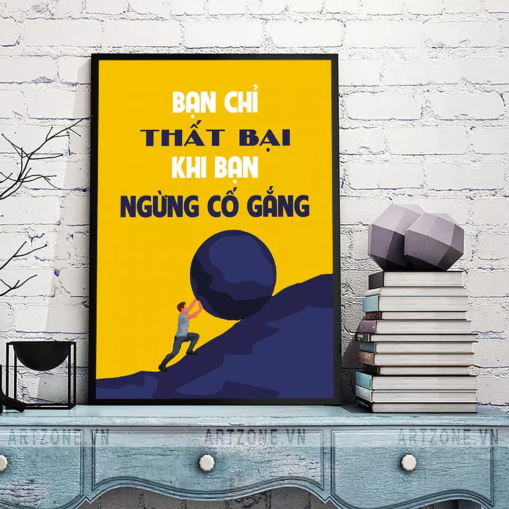 Tranh treo tường tạo động lực làm việc hiệu quả