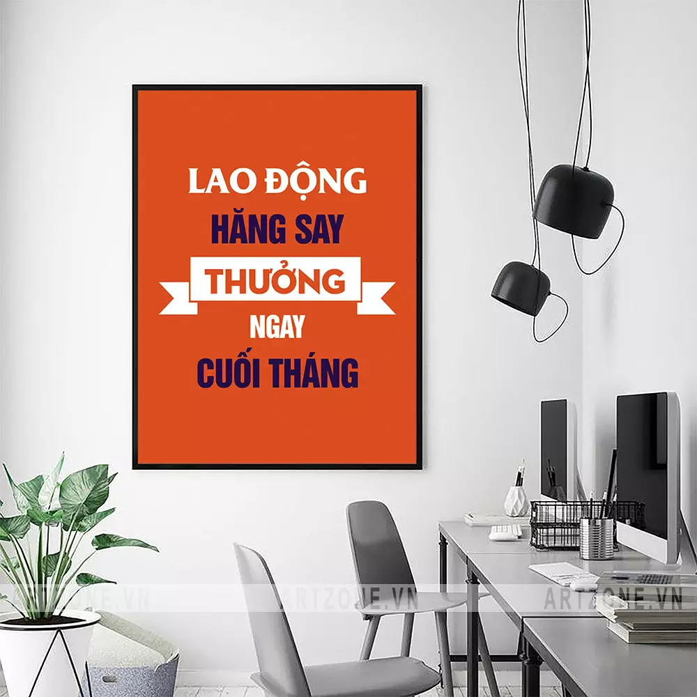 Tranh tạo động lực làm việc sáng tạo