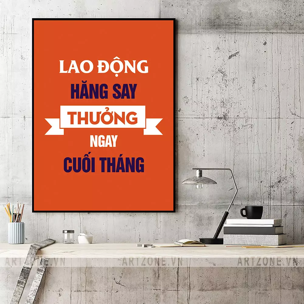 Tranh treo văn phòng truyền cảm hứng