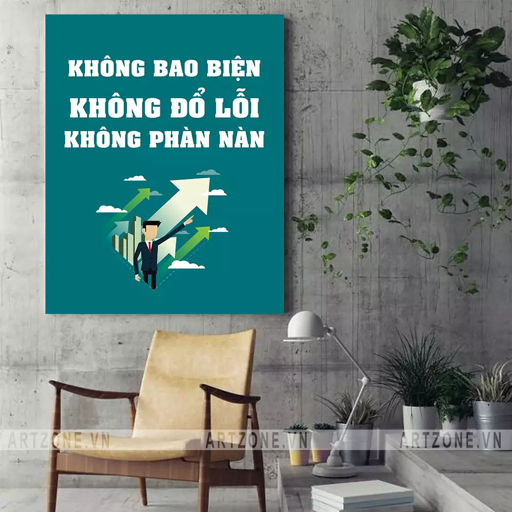 Tranh động lực văn phòng - lời nhắc nhở ý nghĩa