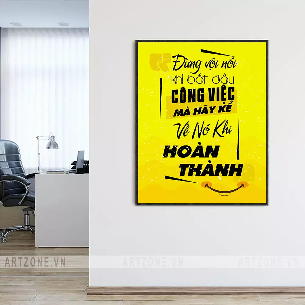 Tranh tạo động lực thúc đẩy sự kiên trì