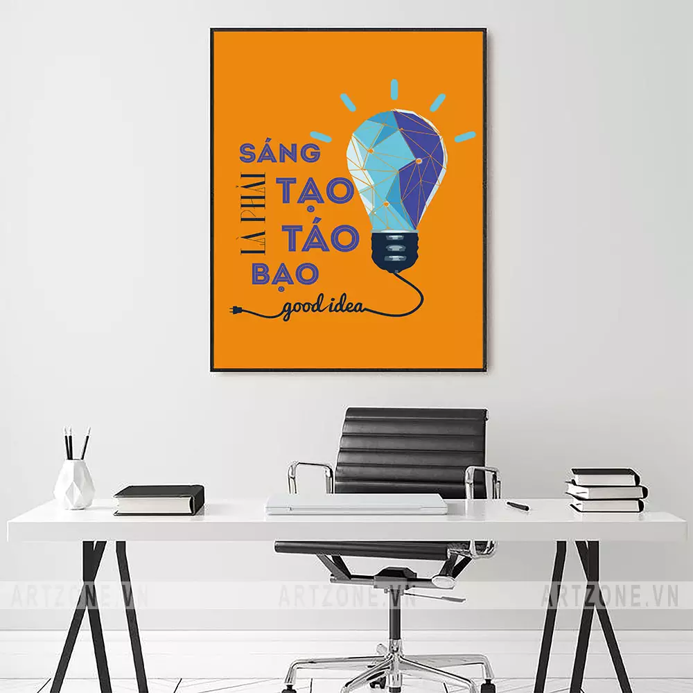 Tranh động lực sáng tạo là phải táo bạo ý nghĩa AZ1-0416