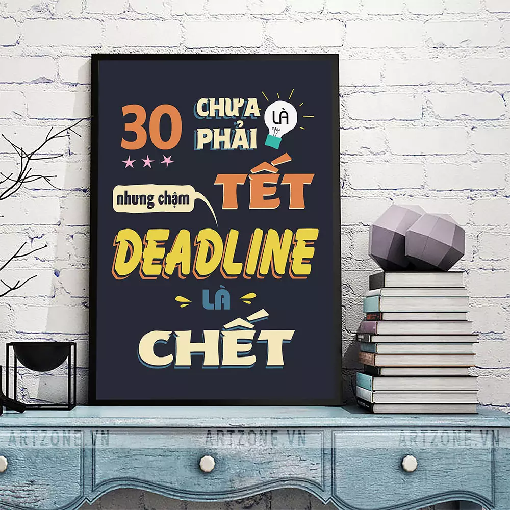 Tranh slogan tạo văn hóa làm việc chuyên nghiệp