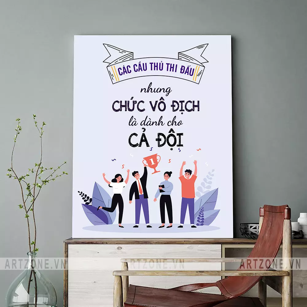 Những lỗi thường gặp khi trang trí văn phòng bằng tranh