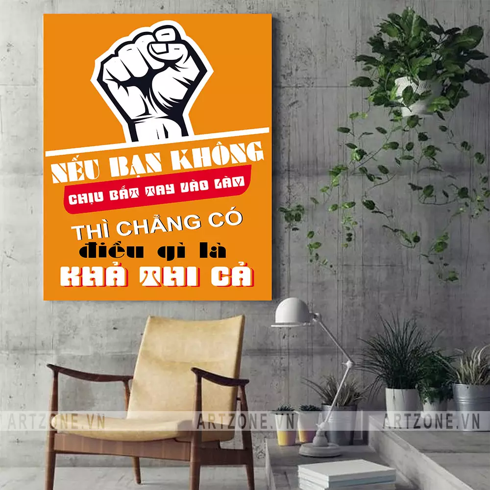 Ánh sáng trong trang trí tranh văn phòng Ánh sáng trong trang trí tranh văn phòng