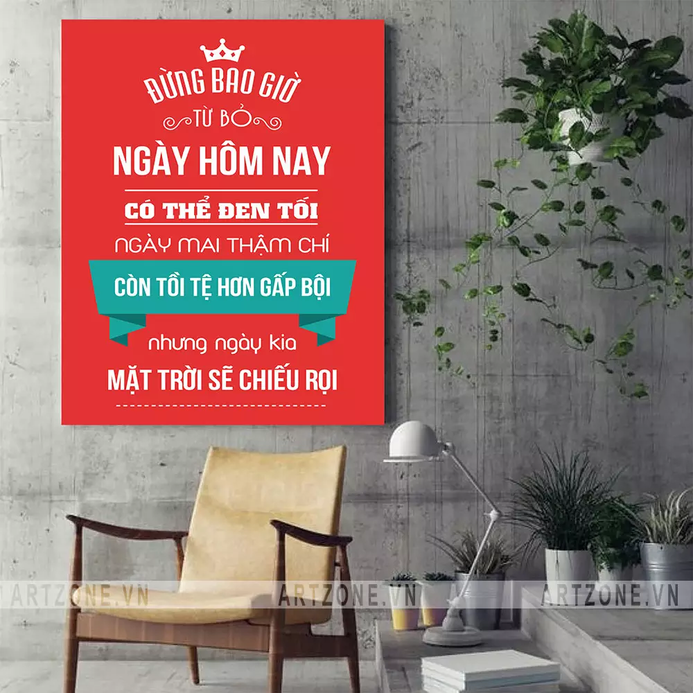 Sai lầm khi chọn tranh treo tường kích thước không phù hợp