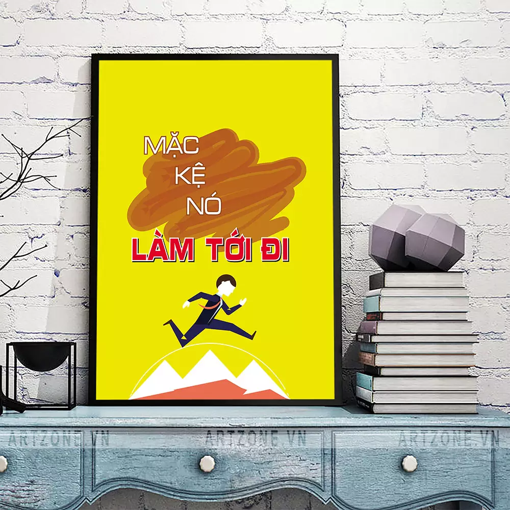Tranh Mặc Kệ Nó, Làm Tới Đi! - Lan tỏa tinh thần tích cực trong cuộc sống