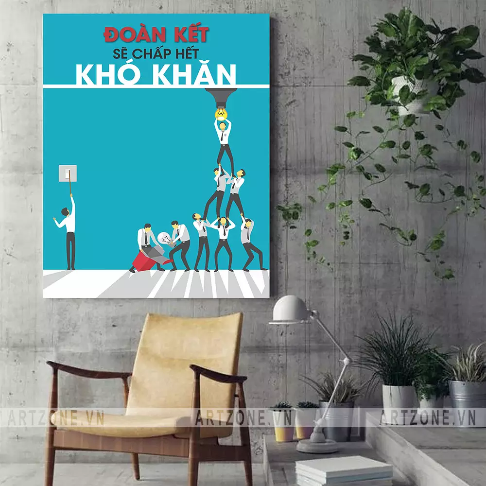 Không nên treo quá nhiều tranh trong một không gian