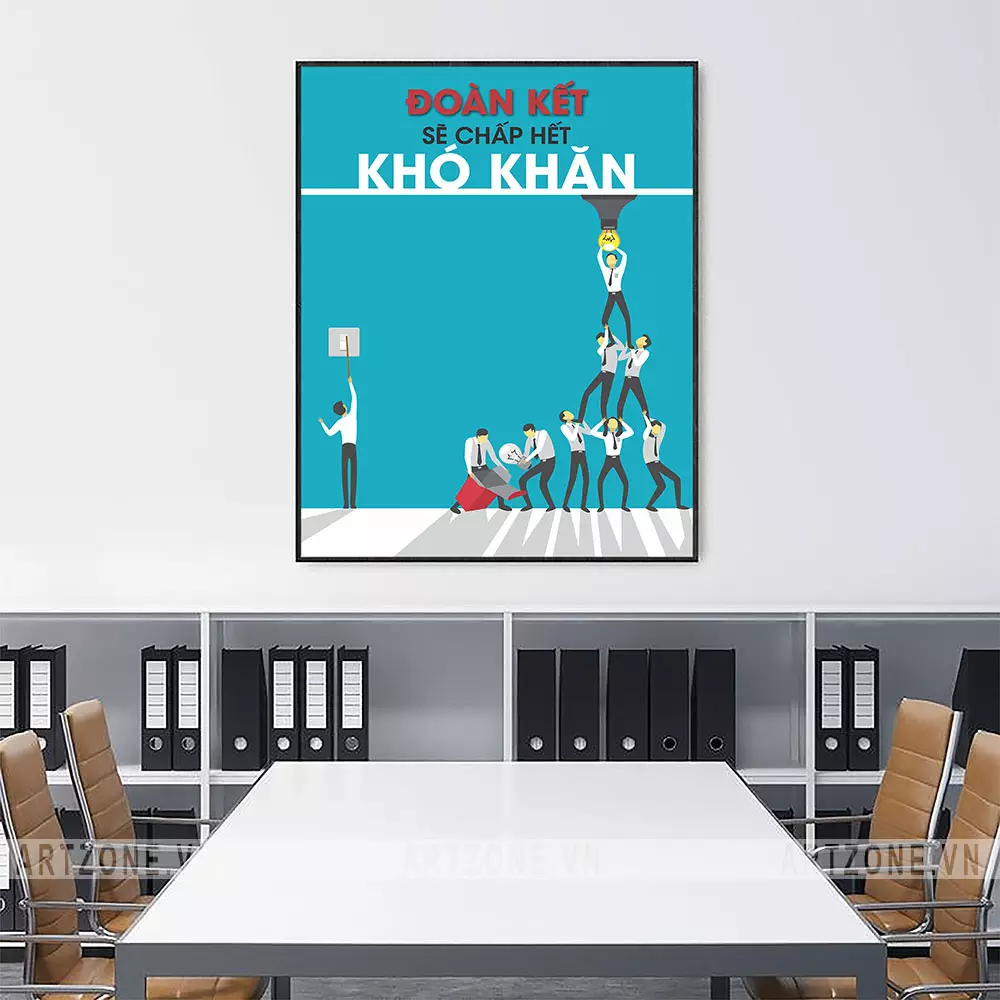 Các mẫu tranh treo tường văn phòng động lực khác