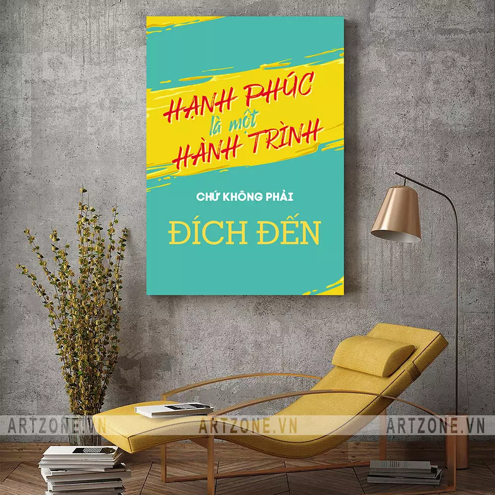 Tranh slogan thúc đẩy động lực làm việc