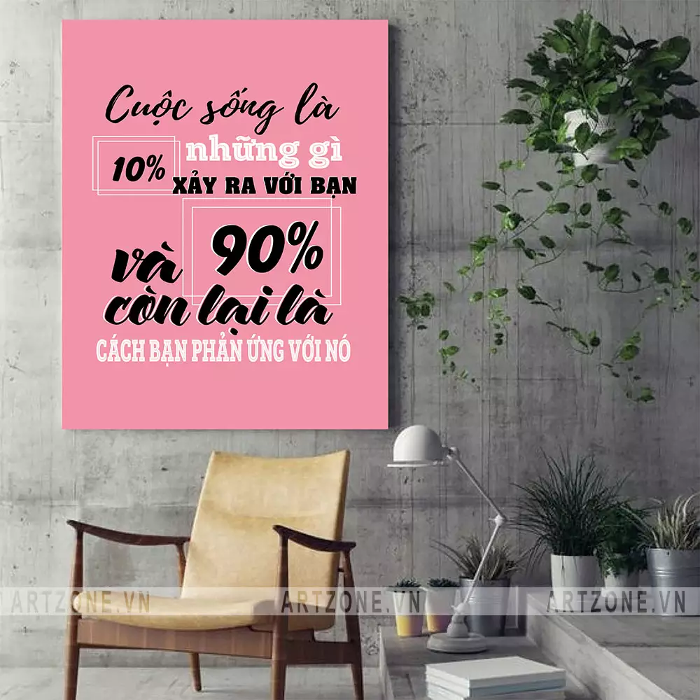 Tranh văn phòng tạo động lực cá nhân