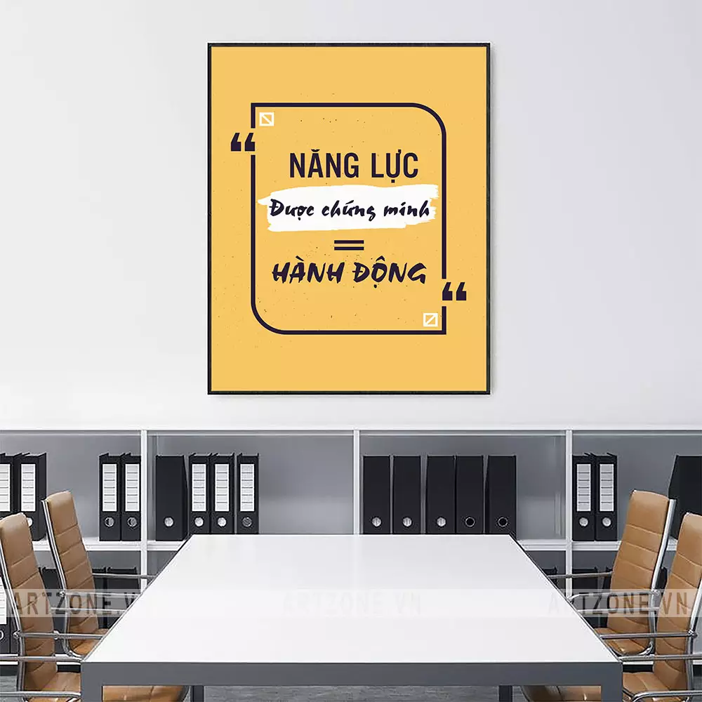 Tranh tạo động lực cho không gian làm việc sáng tạo