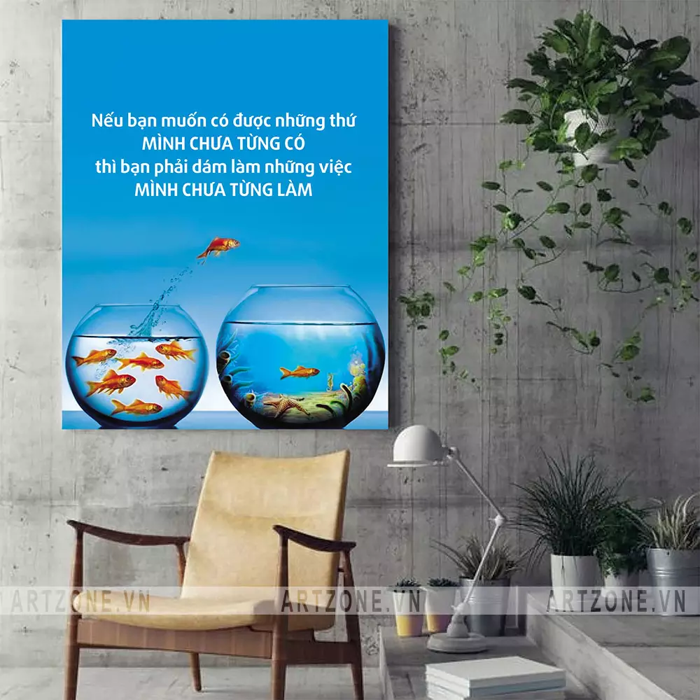 Bố trí tranh treo tường hợp lý