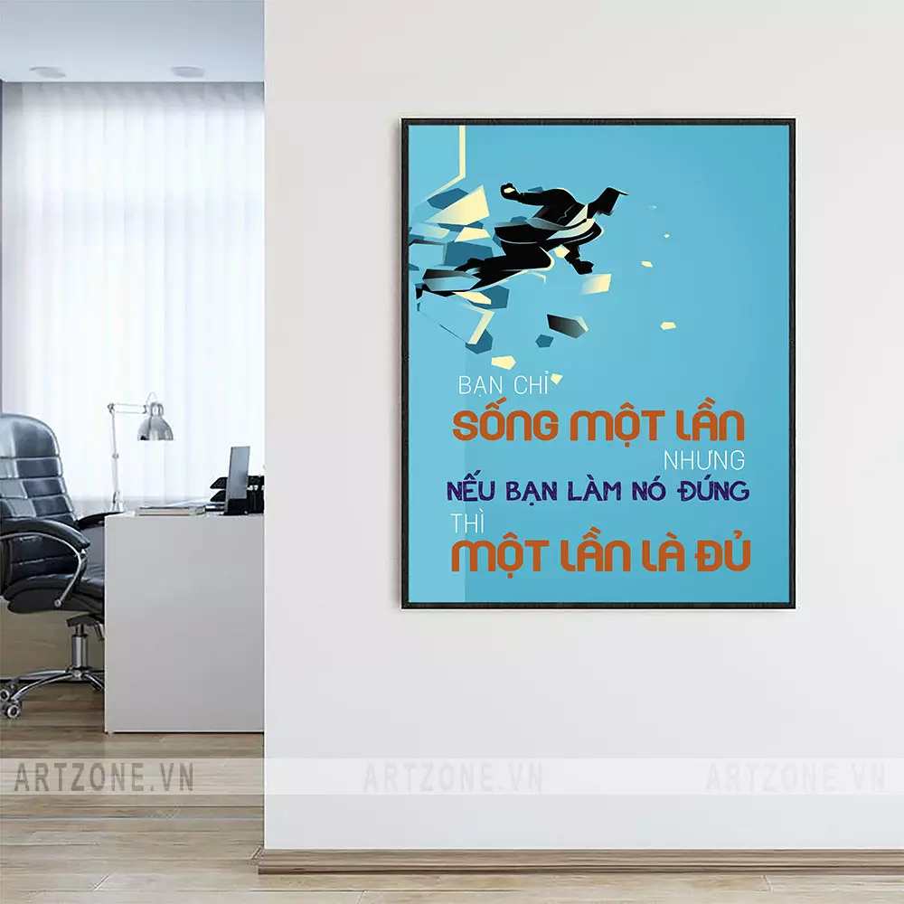 Tranh động lực văn phòng tăng cường đoàn kết