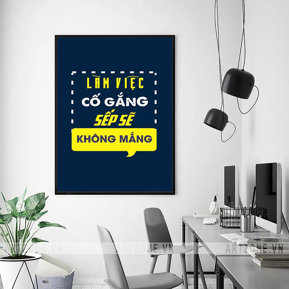 Tranh treo văn phòng cao cấp AZ1-0537