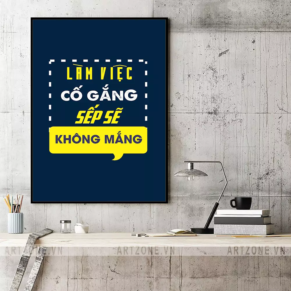 Tranh treo văn phòng hiện đại AZ1-0537
