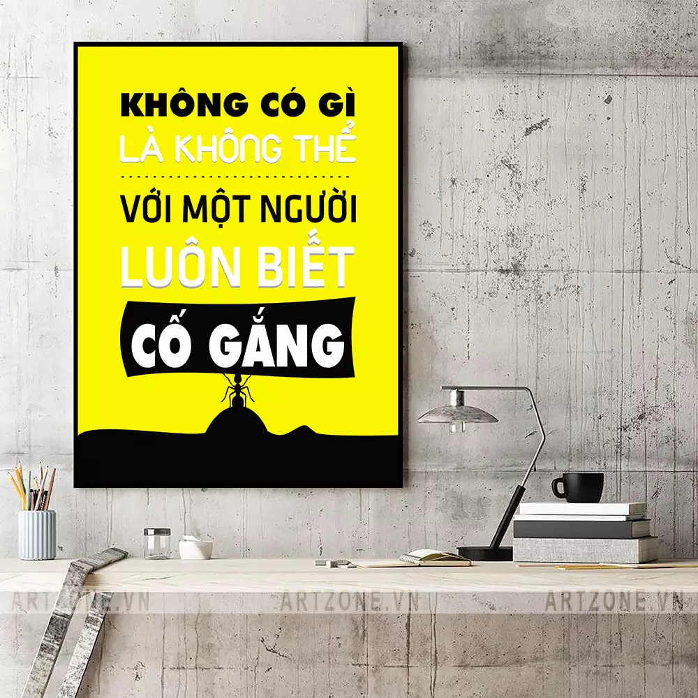 Tranh động lực văn phòng